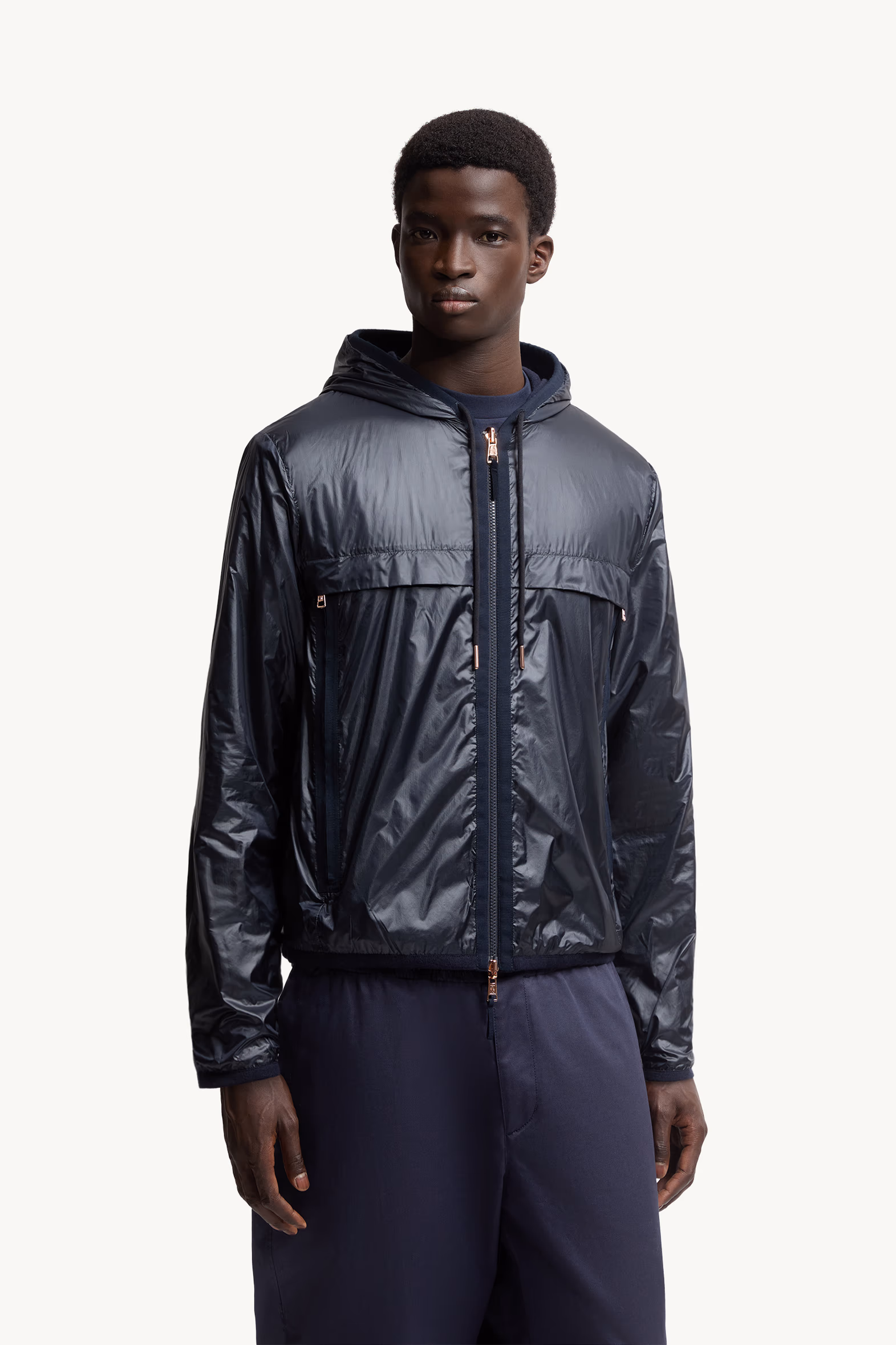 Moncler x Gilga Farm Designed by Donald Glover Reversible Hoodie Men Navy Blue Moncler 6